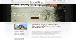Desktop Screenshot of eberleberlin.com